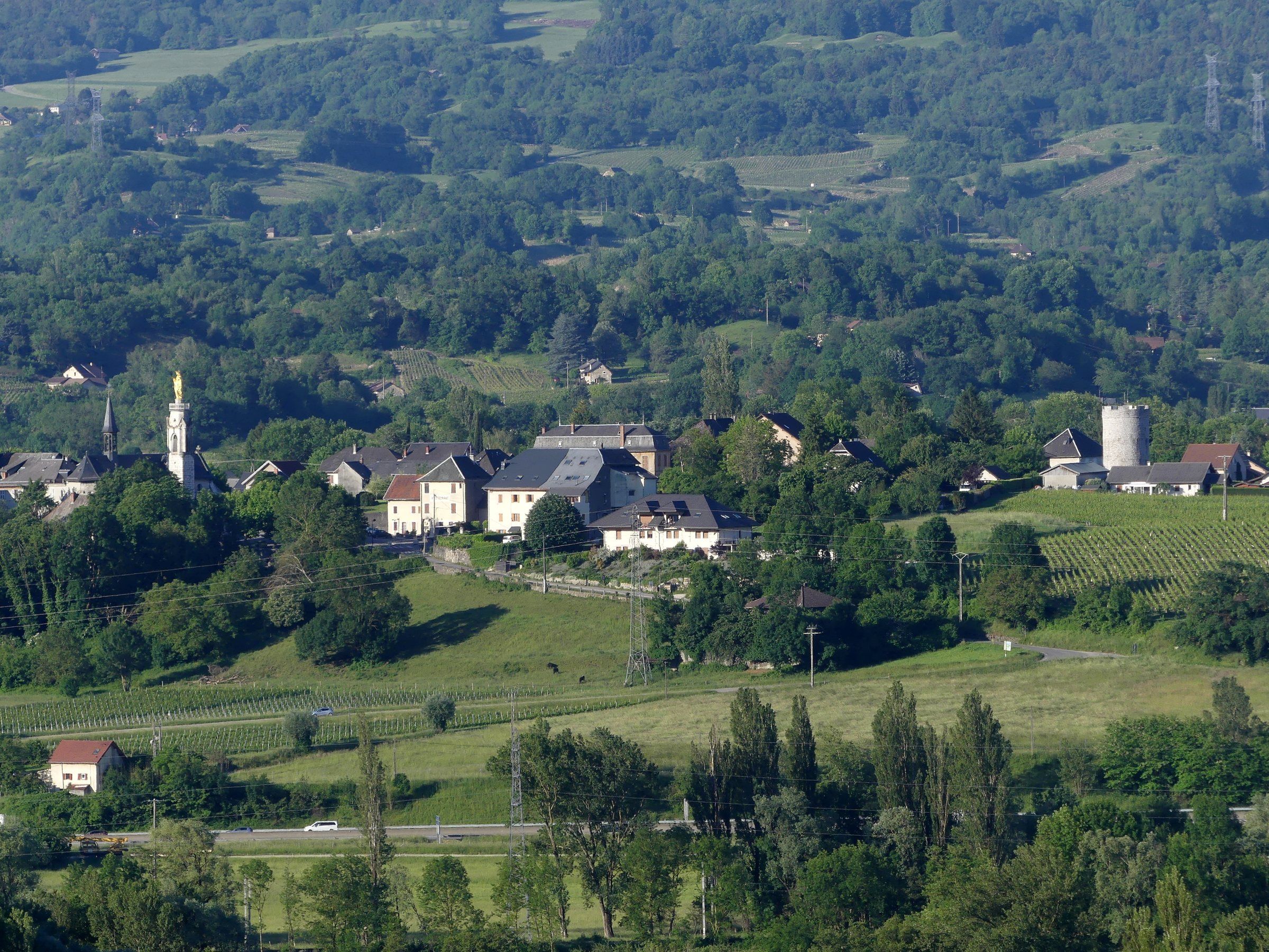 Vue de Myans