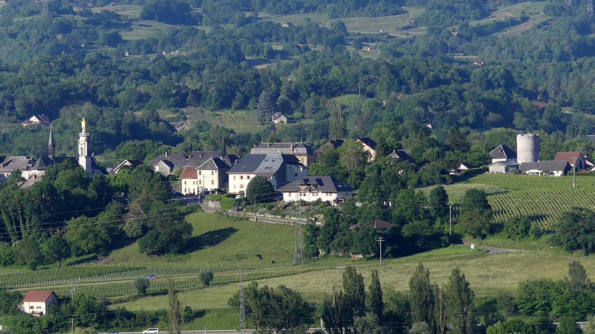 Vue de Myans