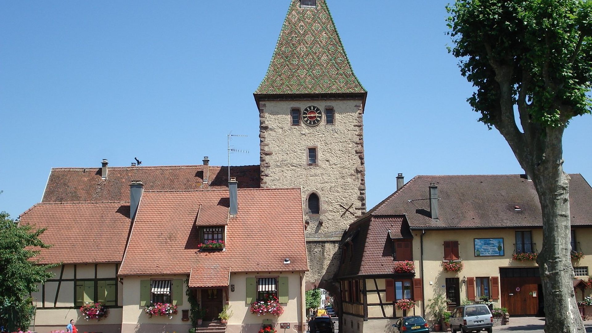 Vue de Bergheim
