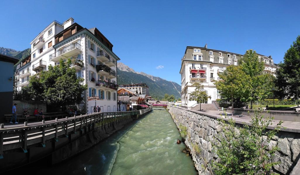Vue de Chamonix-Mont-Blanc