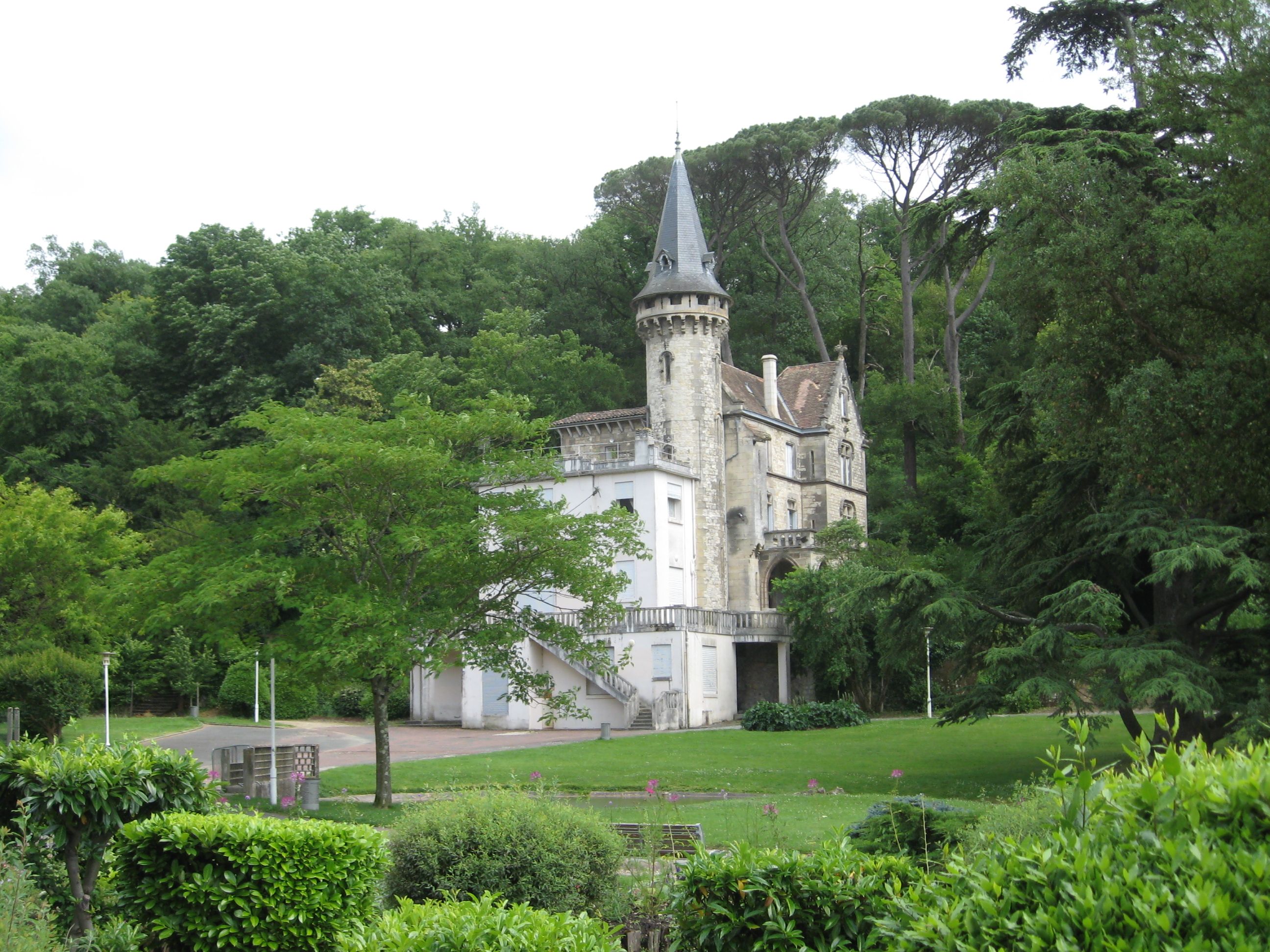 Le parc du Castel à Floirac
