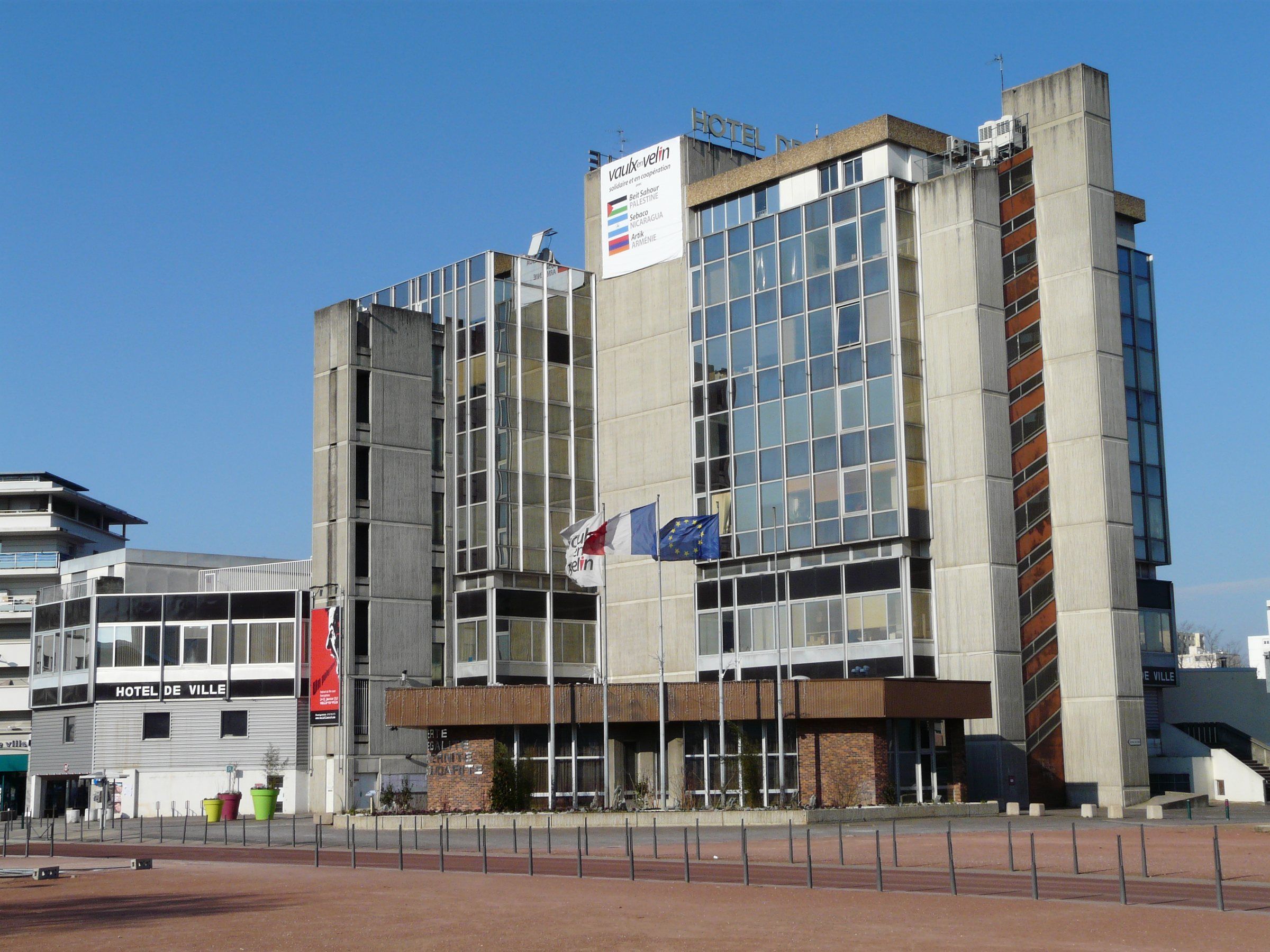 La mairie de Vaulx-en-Velin