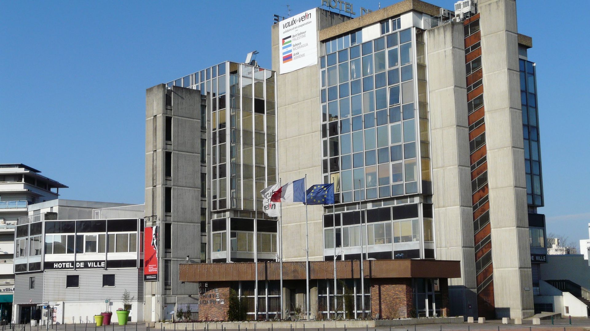 La mairie de Vaulx-en-Velin