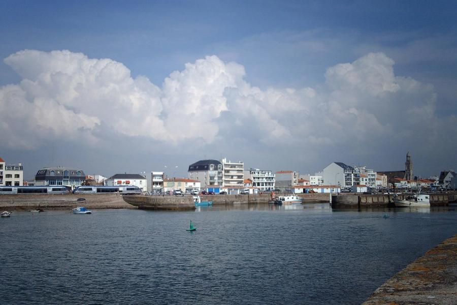 Vue de Saint-Gilles-Croix-de-Vie