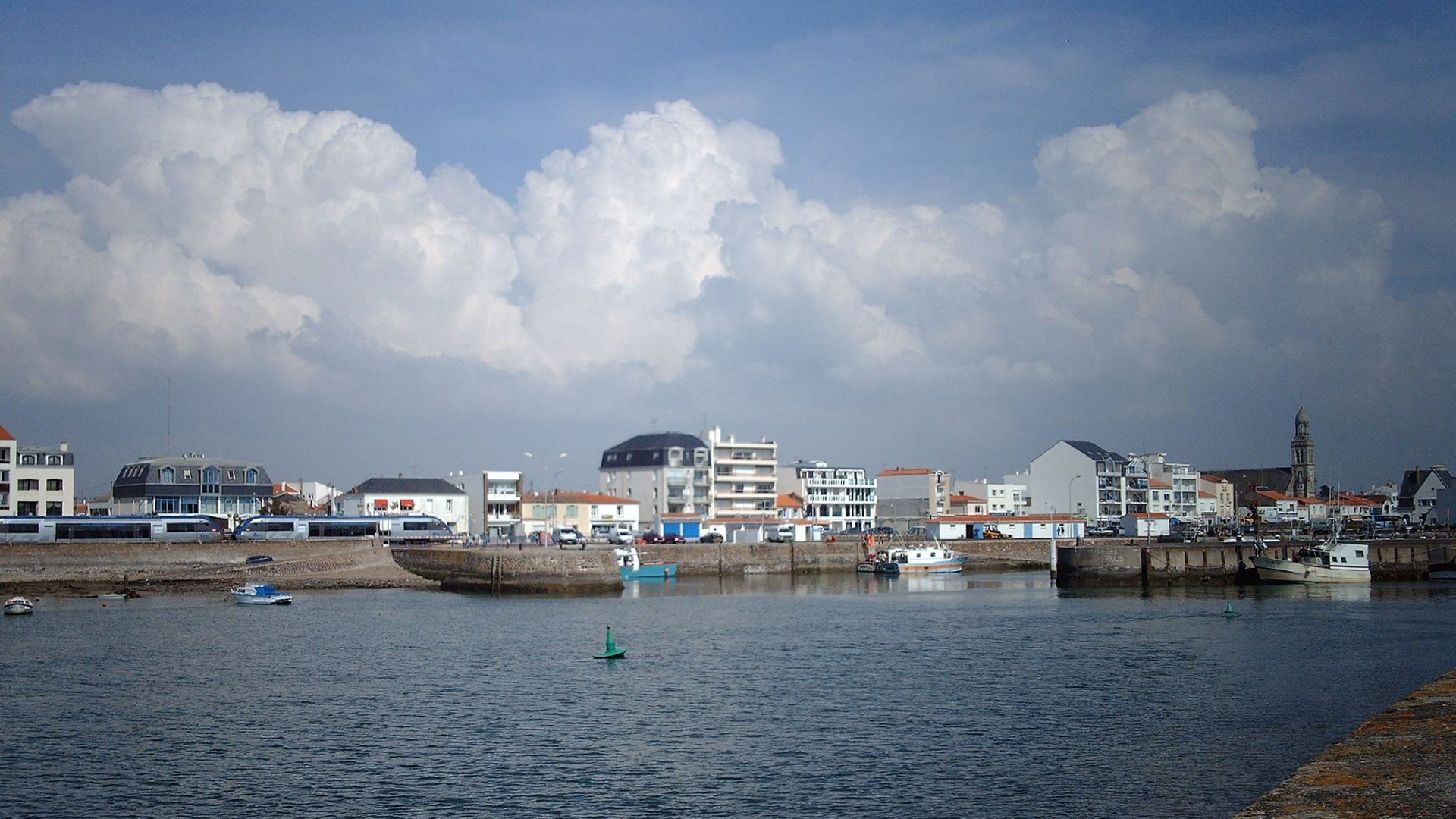 Vue de Saint-Gilles-Croix-de-Vie