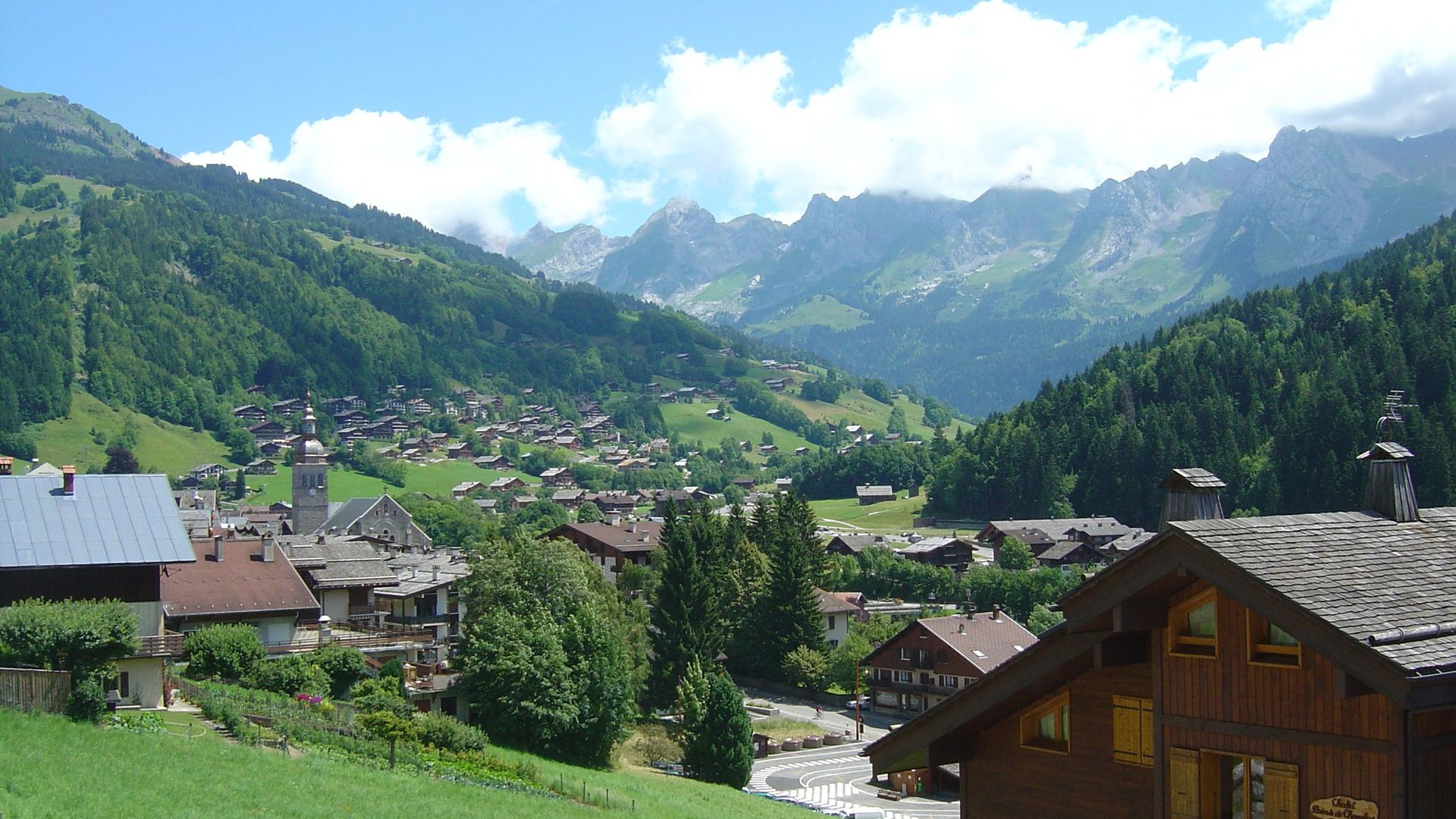 Vue du Grand-Bornand