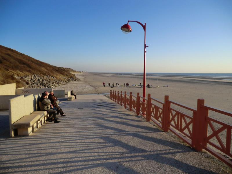 La plage d’Équihen-Plage