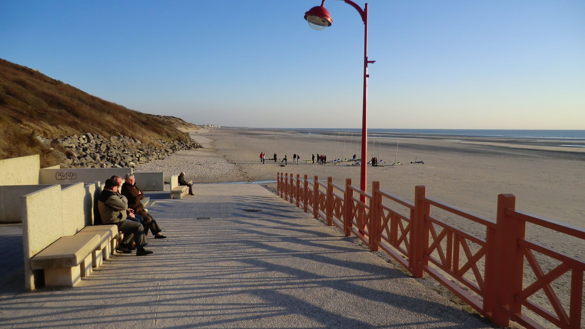 La plage d’Équihen-Plage