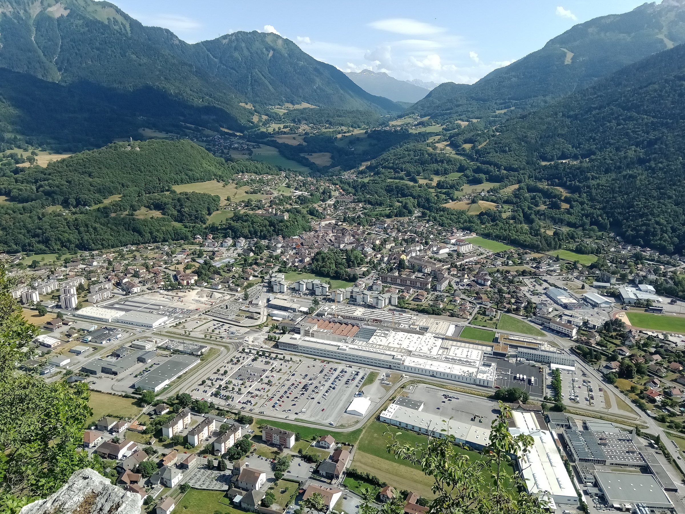 Vue de Faverges-Seythenex