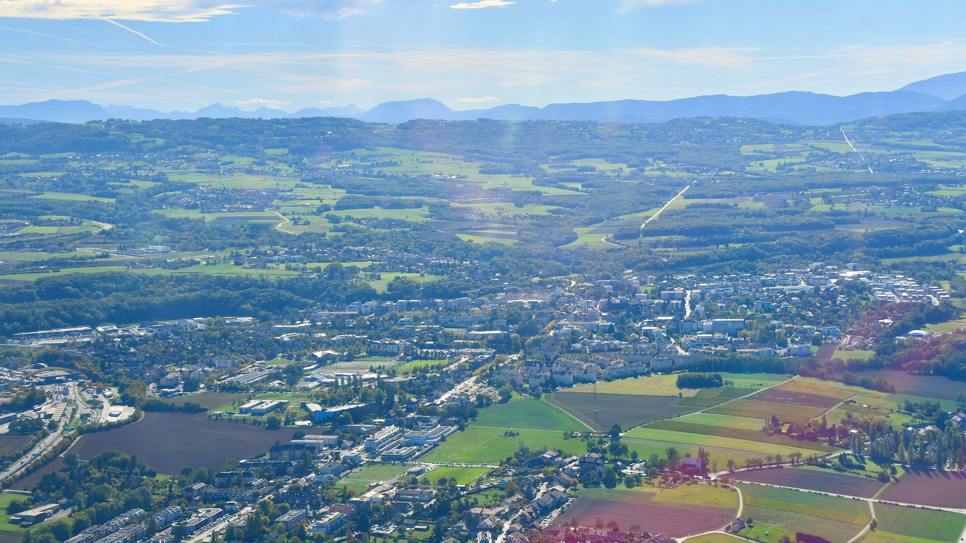 Vue de Saint-Julien-en-Genevois
