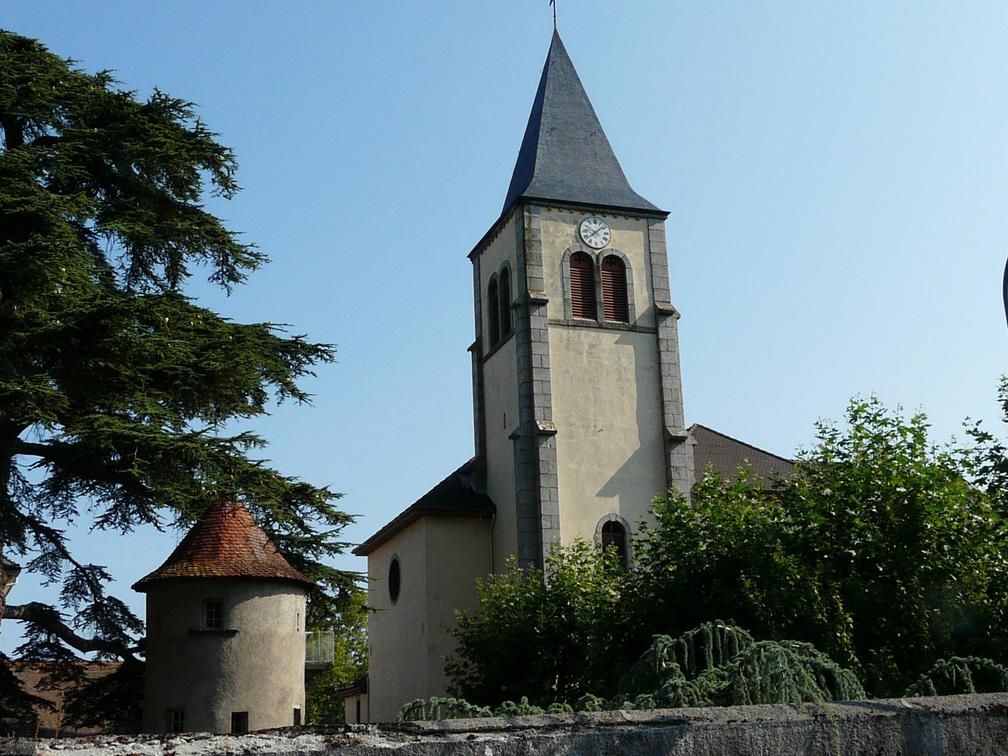 L’église de Neuvecelle