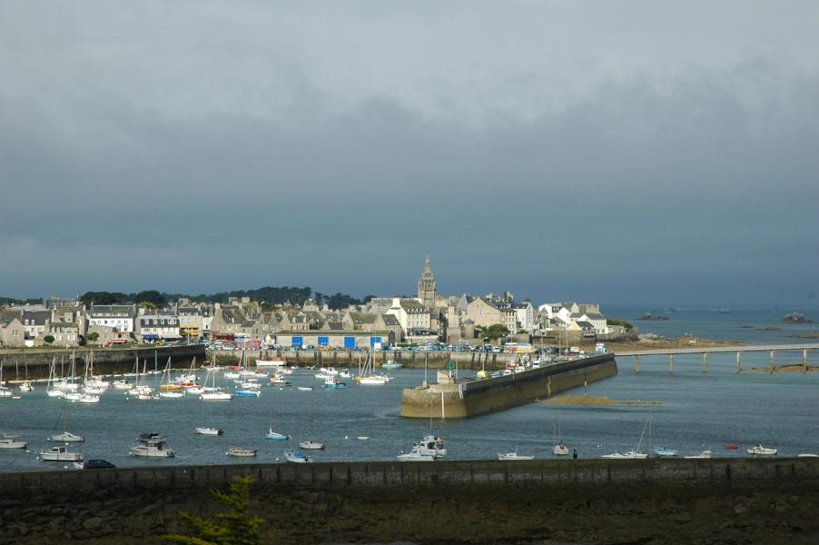 Vue de Roscoff