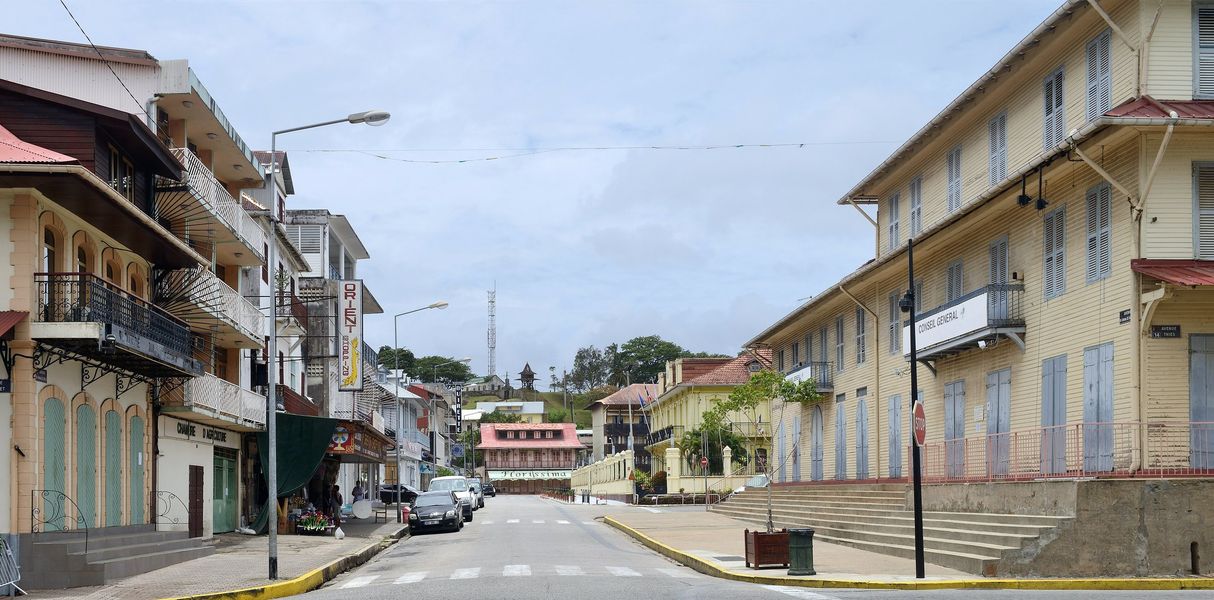 Vue de Cayenne
