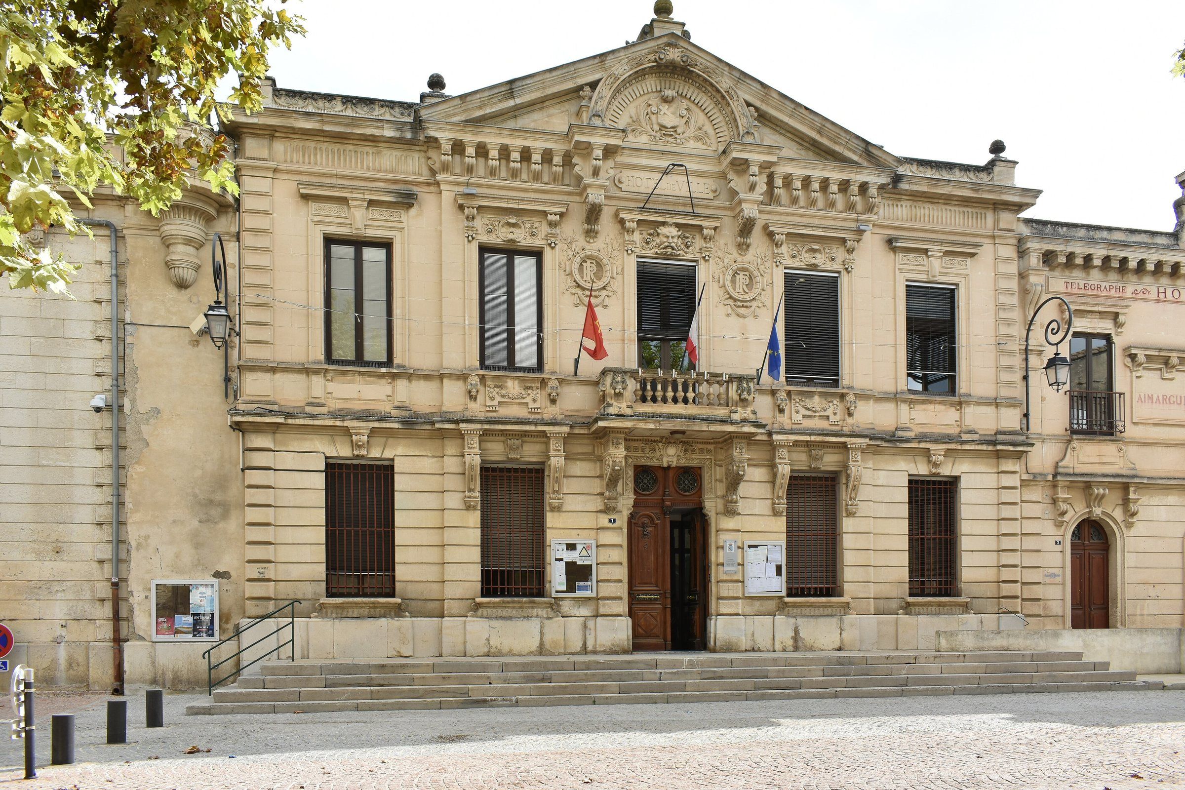 La mairie d’Aimargues