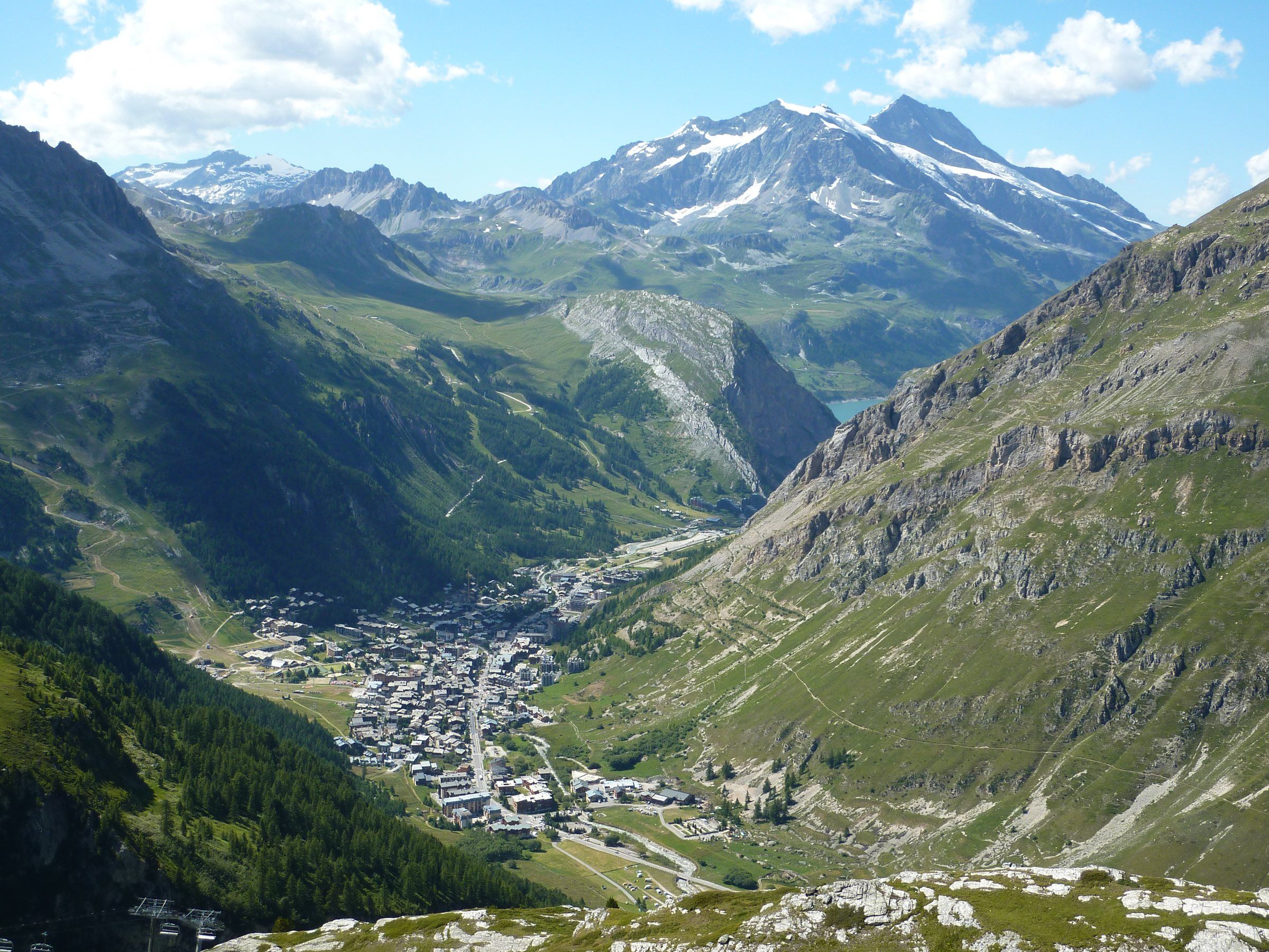 Vue de Val-d'Isère