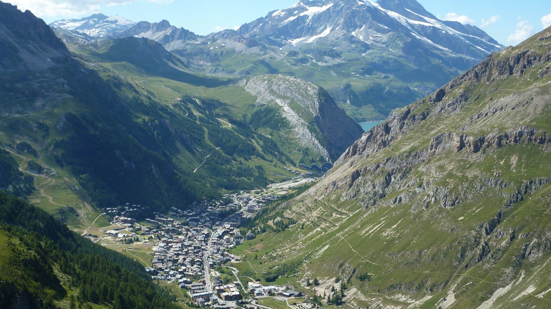 Vue de Val-d'Isère