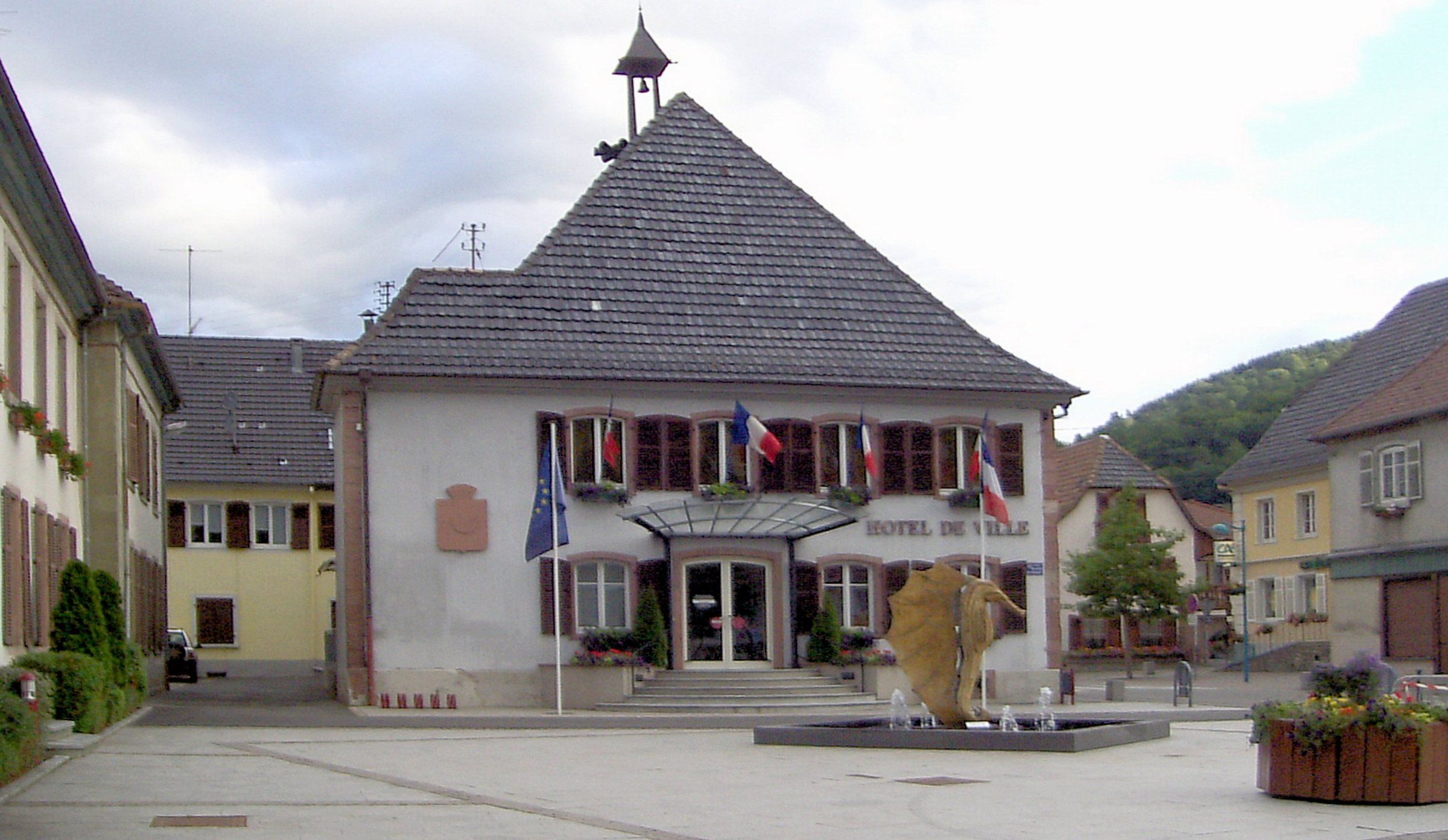 La mairie de Saint-Amarin