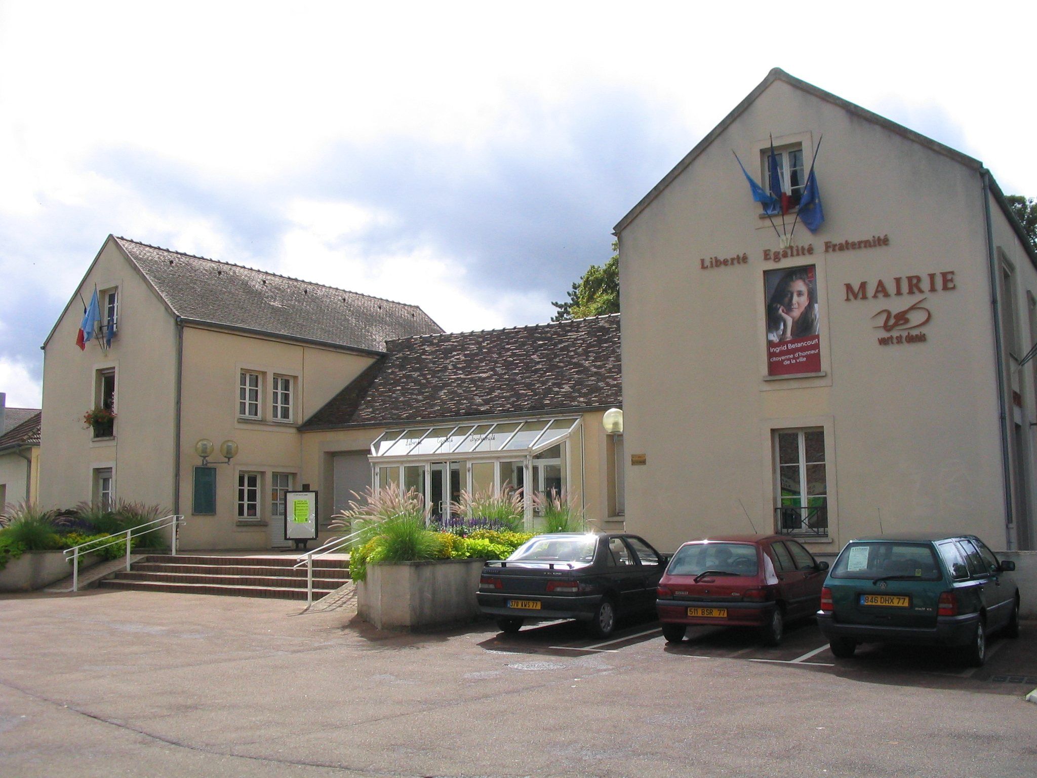La mairie de Vert-Saint-Denis