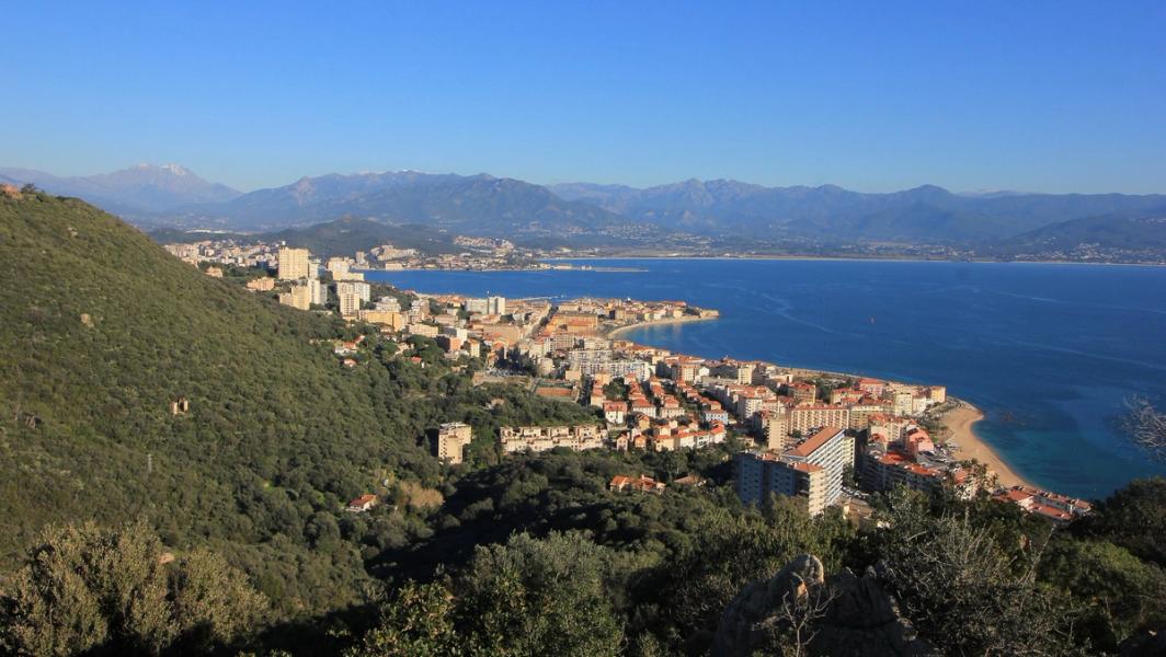 Vue d’Ajaccio