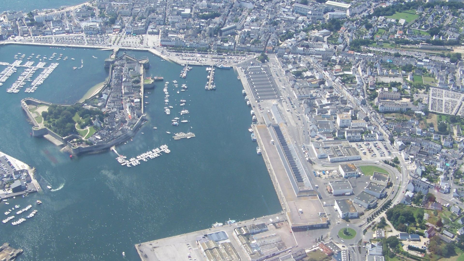 Vue de Concarneau