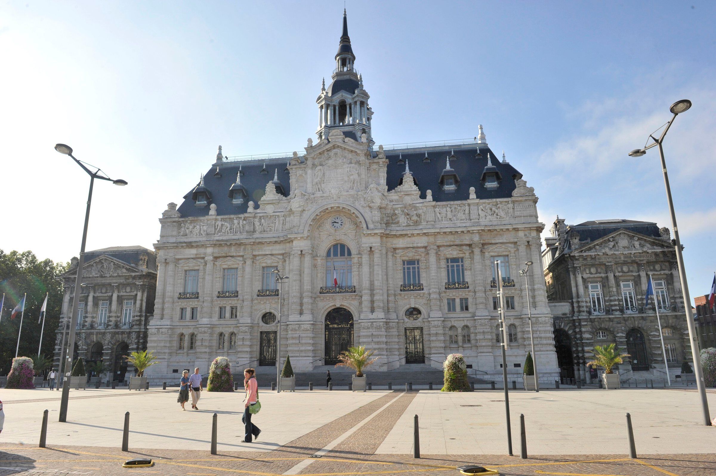 La mairie de Roubaix