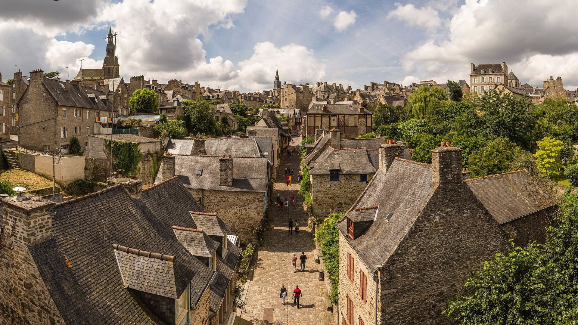 Vue de Dinan