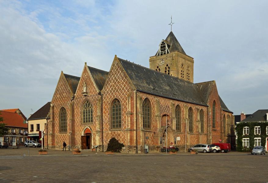 L’église d’Esquelbecq