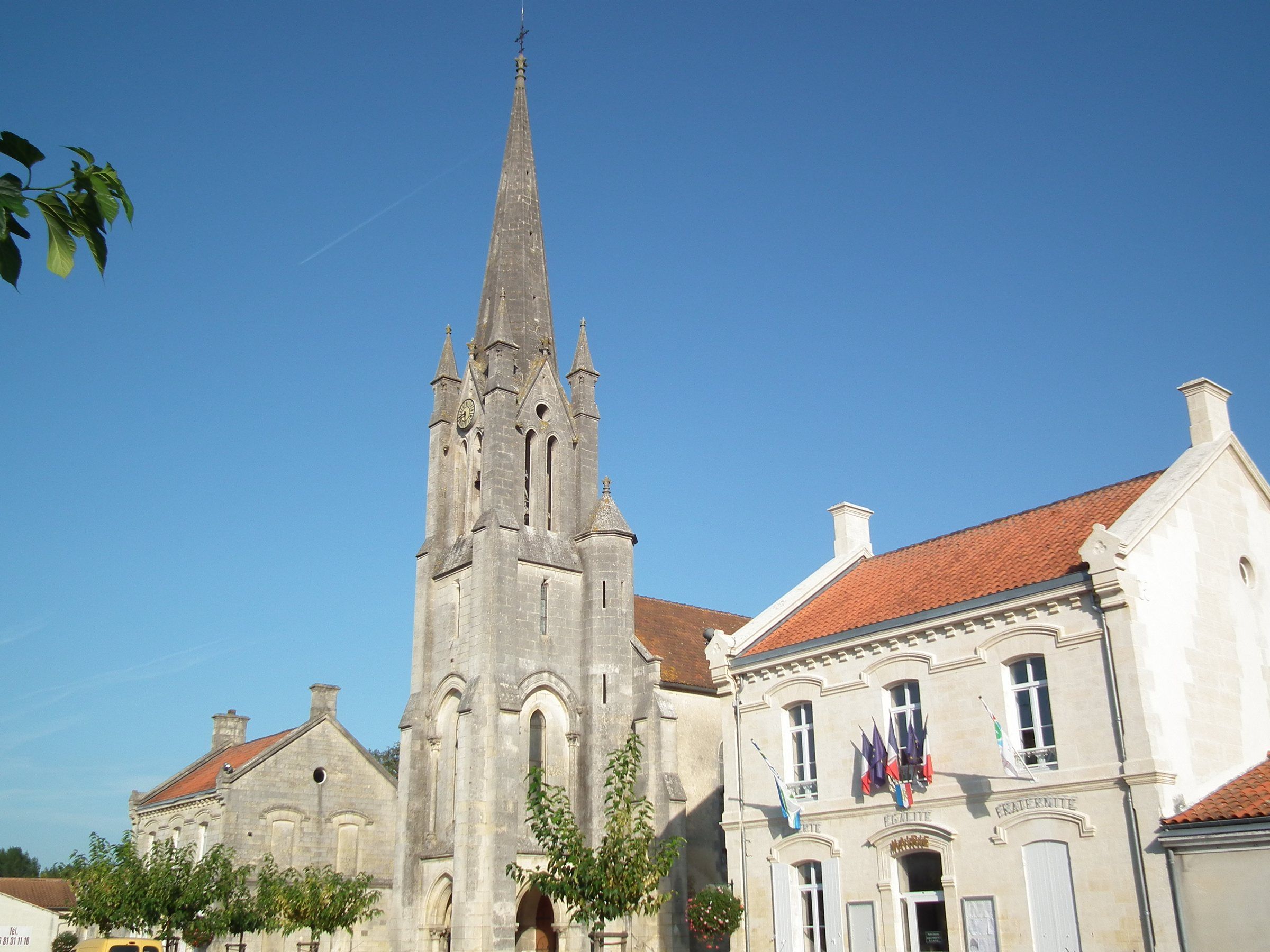 Vue de Saint-Genis-de-Saintonge