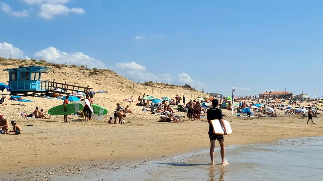 La plage de Montalivet