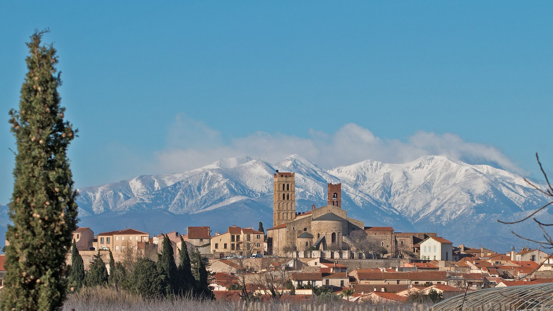 Vue d’Elne