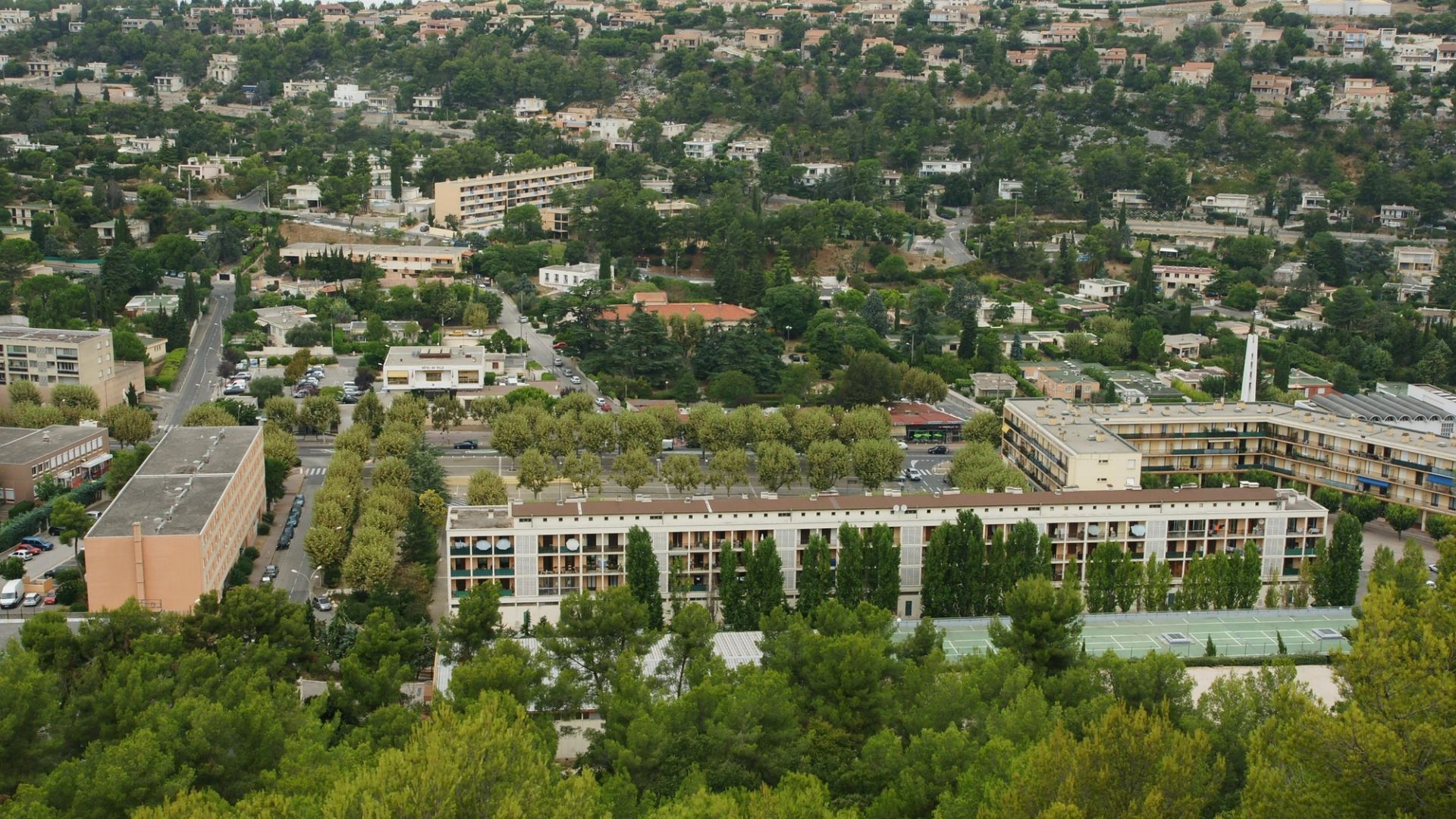 Vue de Carnoux-en-Provence