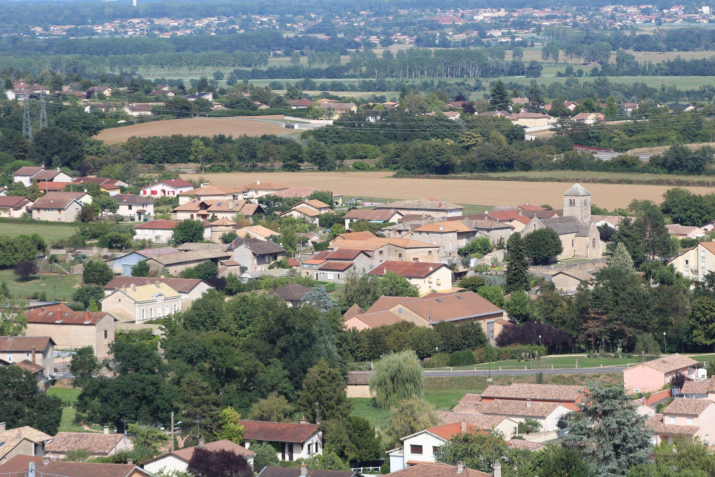 Vue de Sancé
