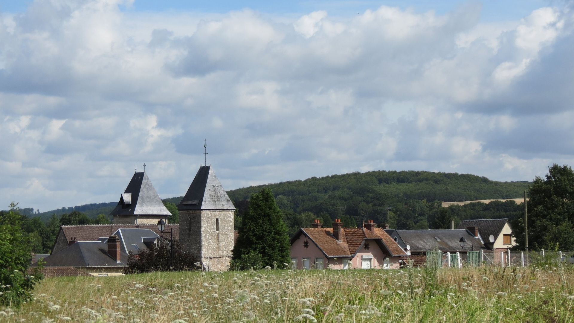 Vue de Charleval