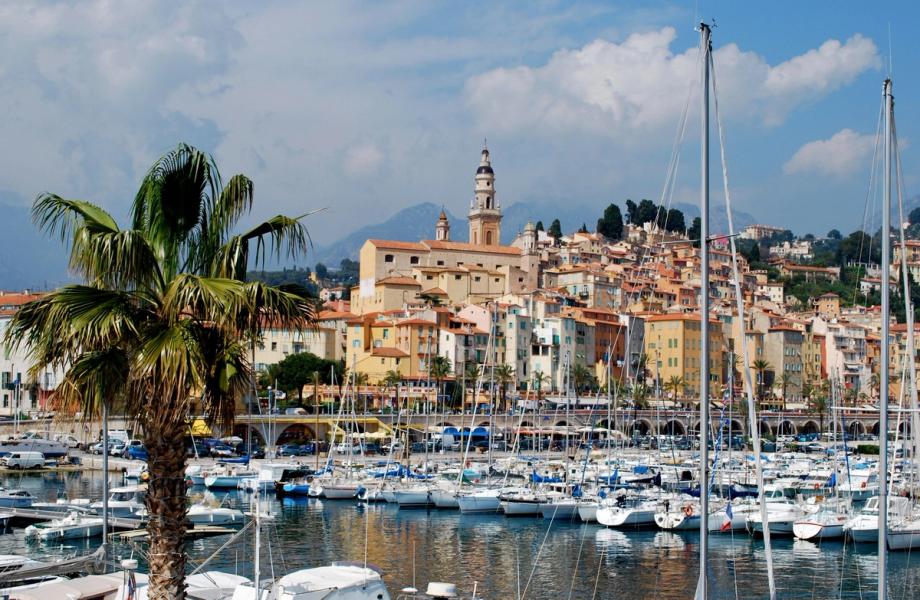 Vue de Menton