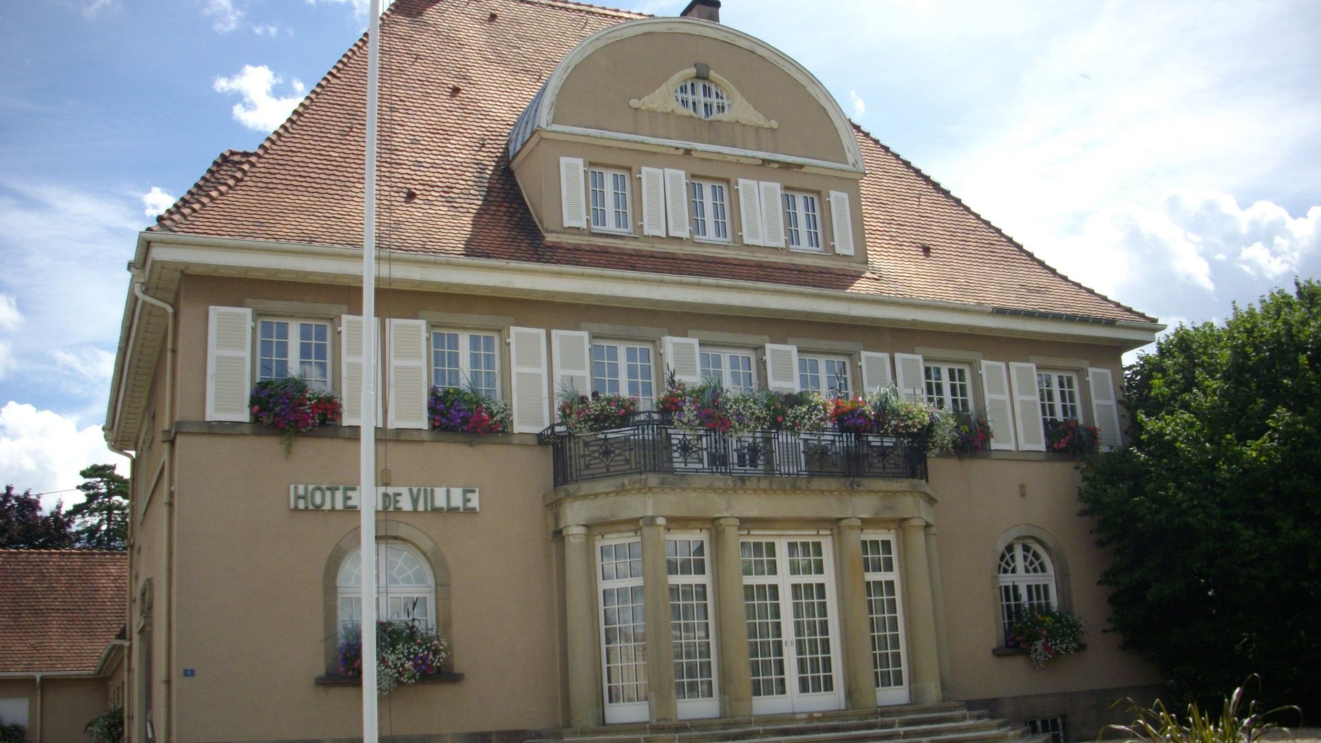 La mairie de Sarrebourg