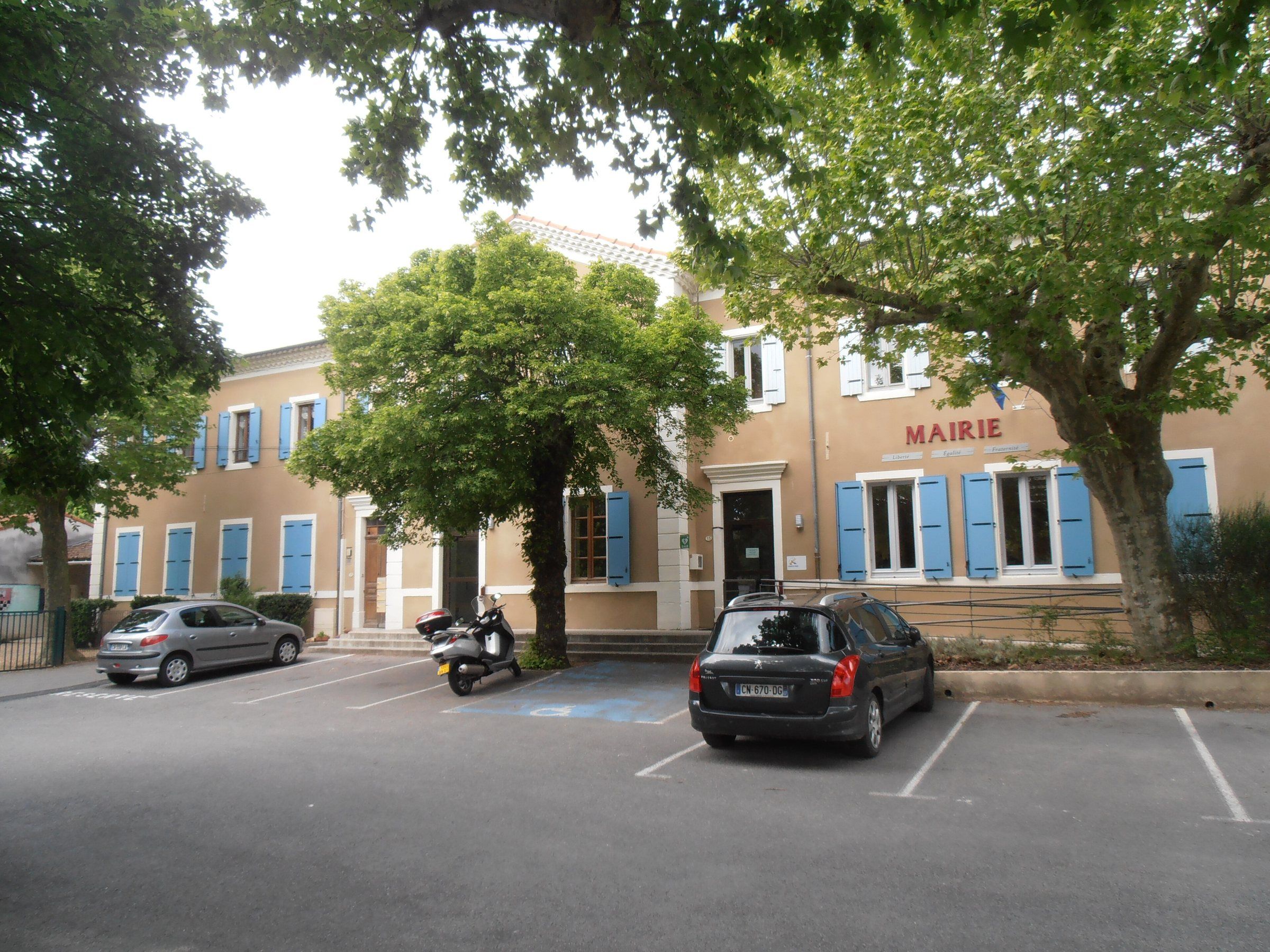 La mairie de Salavas