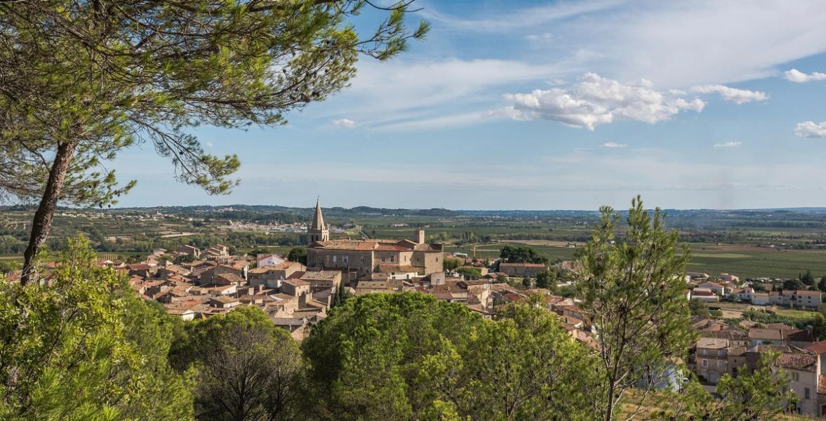 Vue de Murviel-lès-Béziers