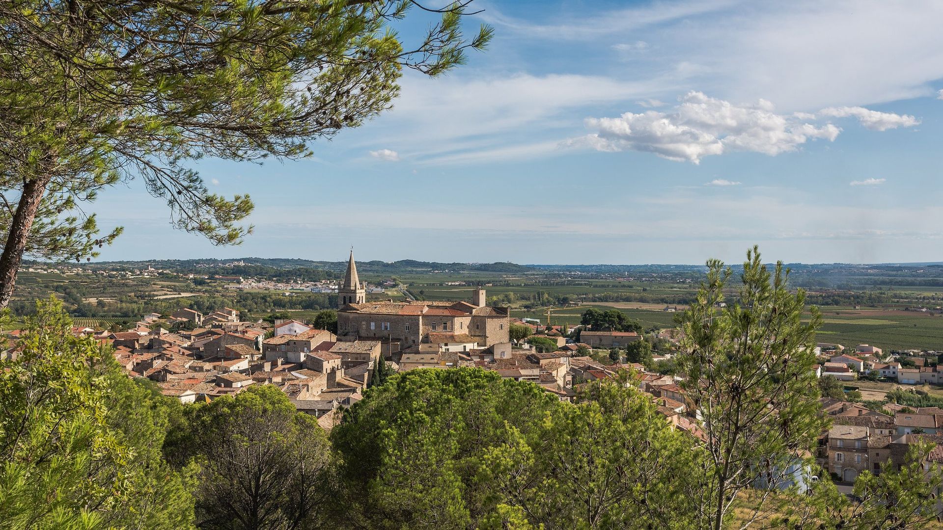 Vue de Murviel-lès-Béziers