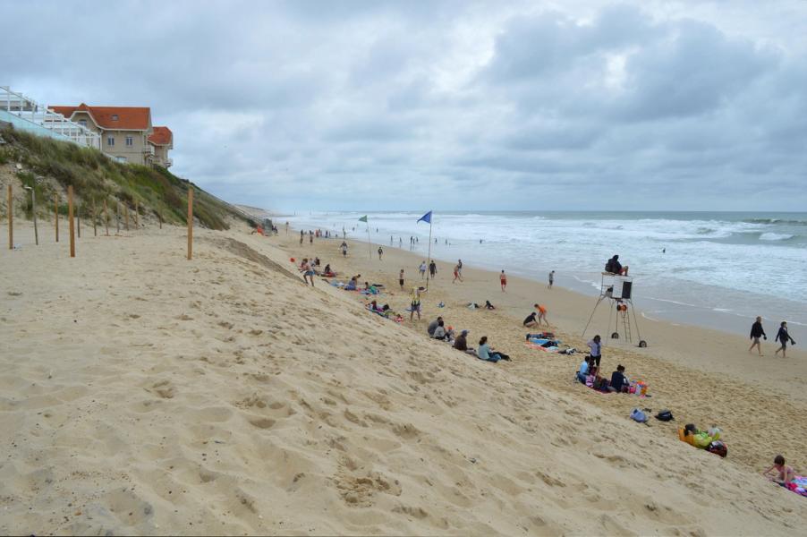 La plage de Biscarrosse