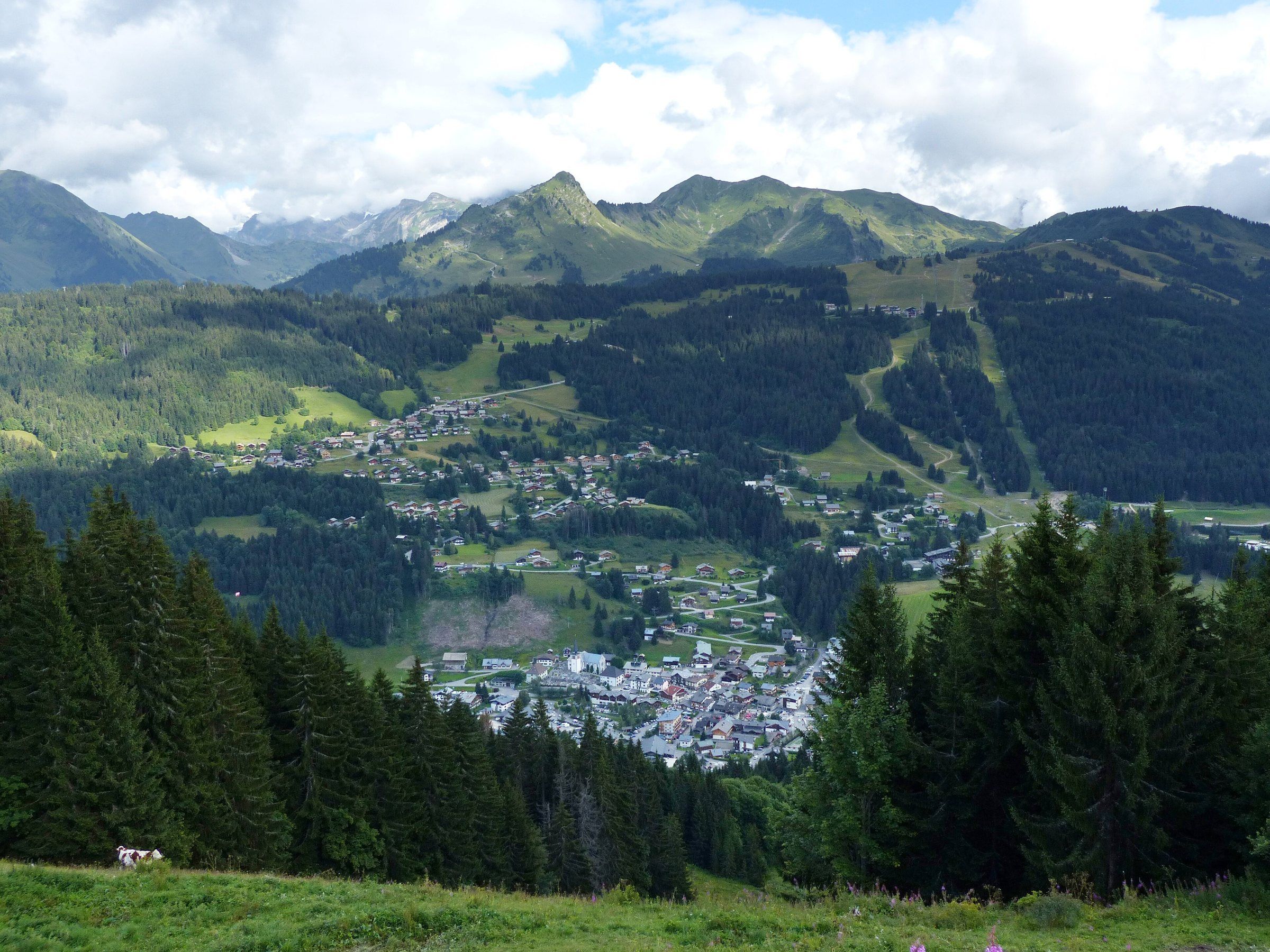 Vue des Gets