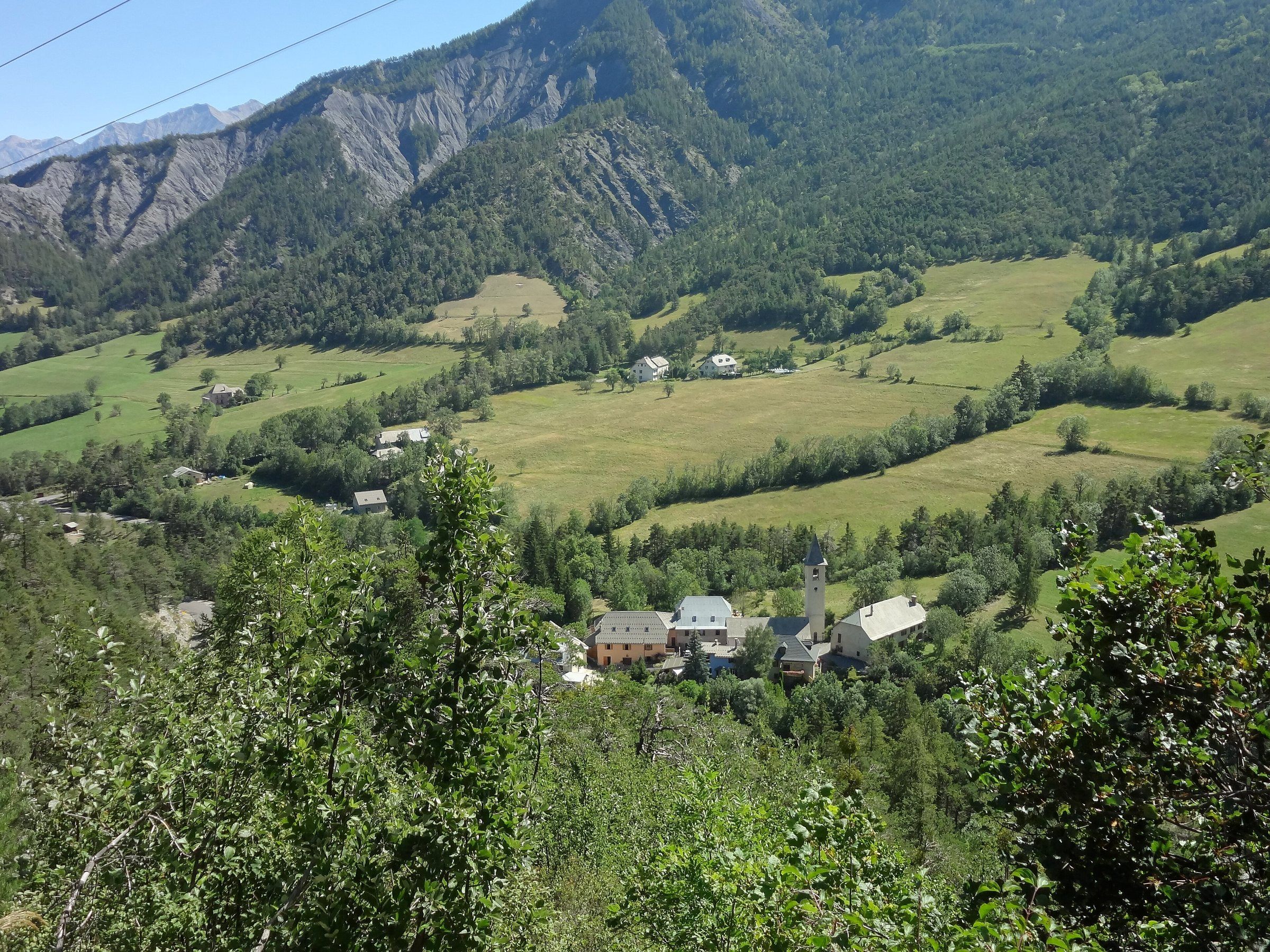 Vue d’Uvernet-Fours