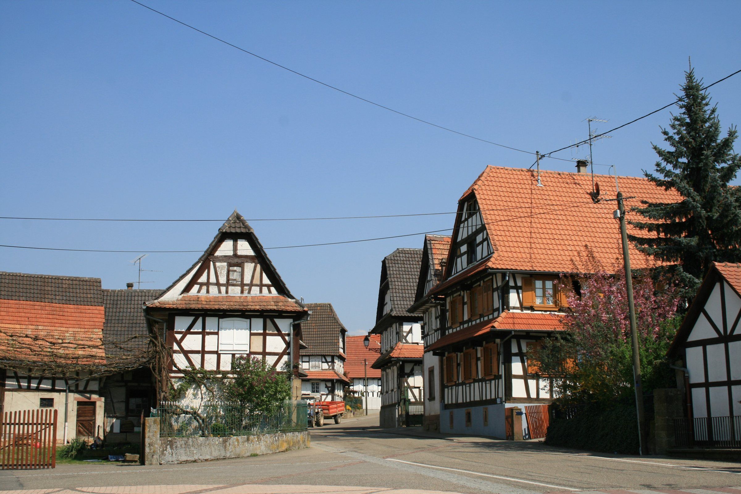 Vue de Hunspach