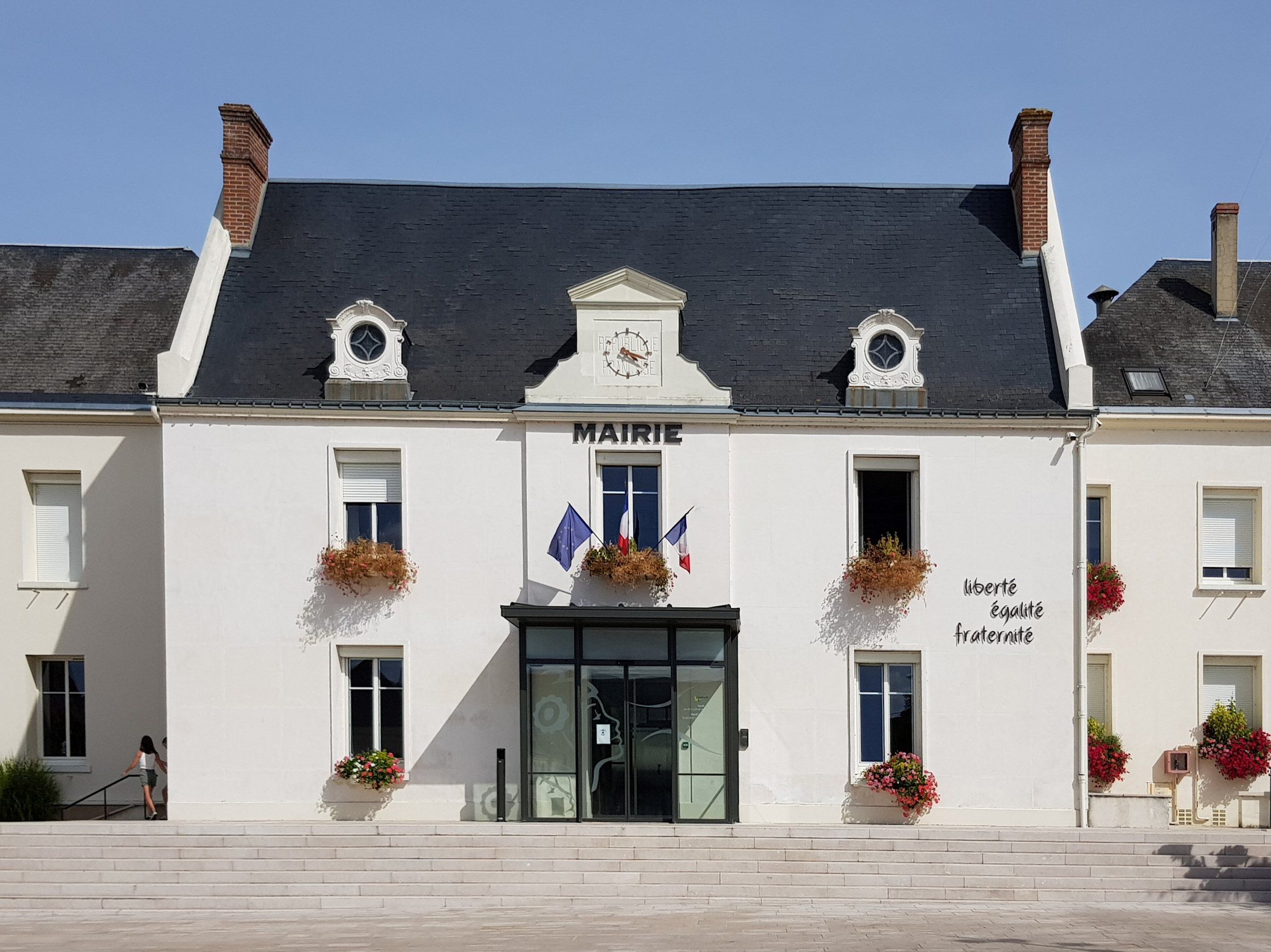 La mairie de Montlouis-sur-Loire