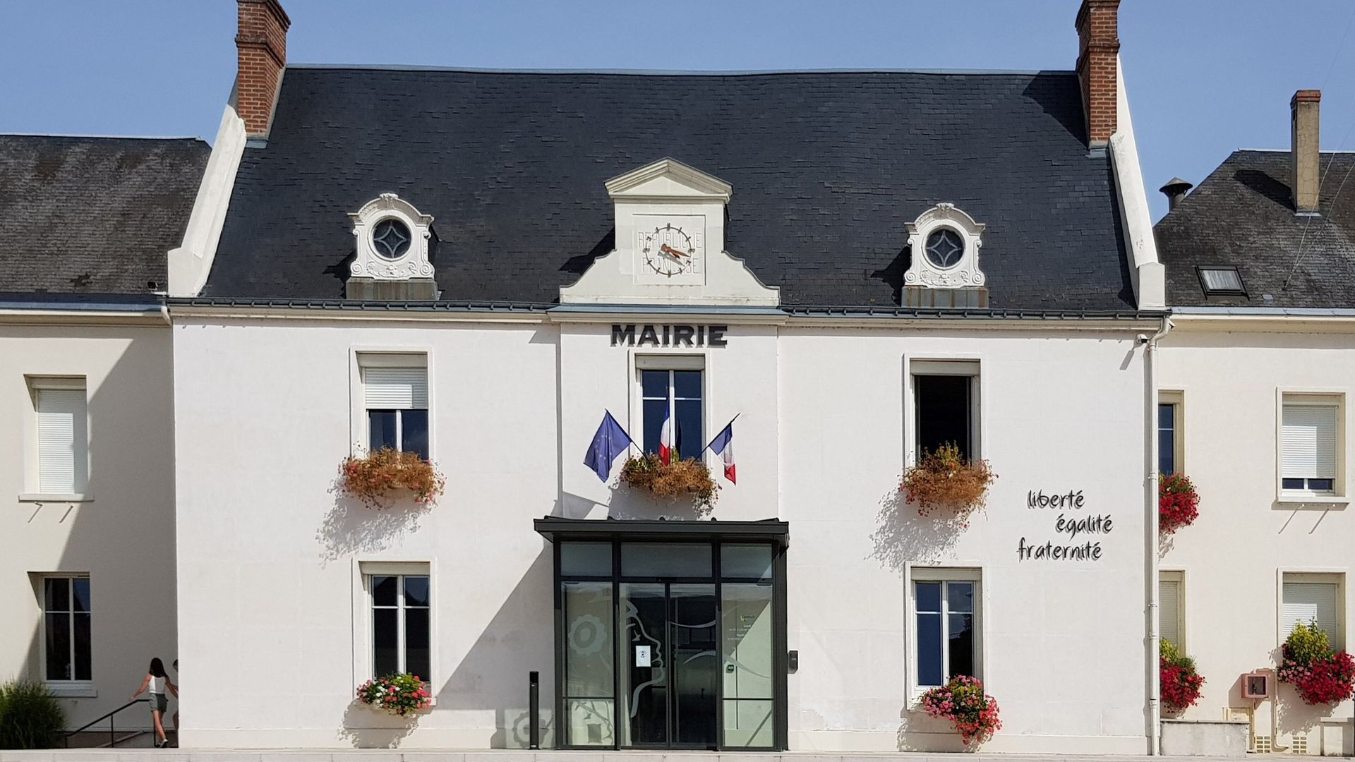 La mairie de Montlouis-sur-Loire