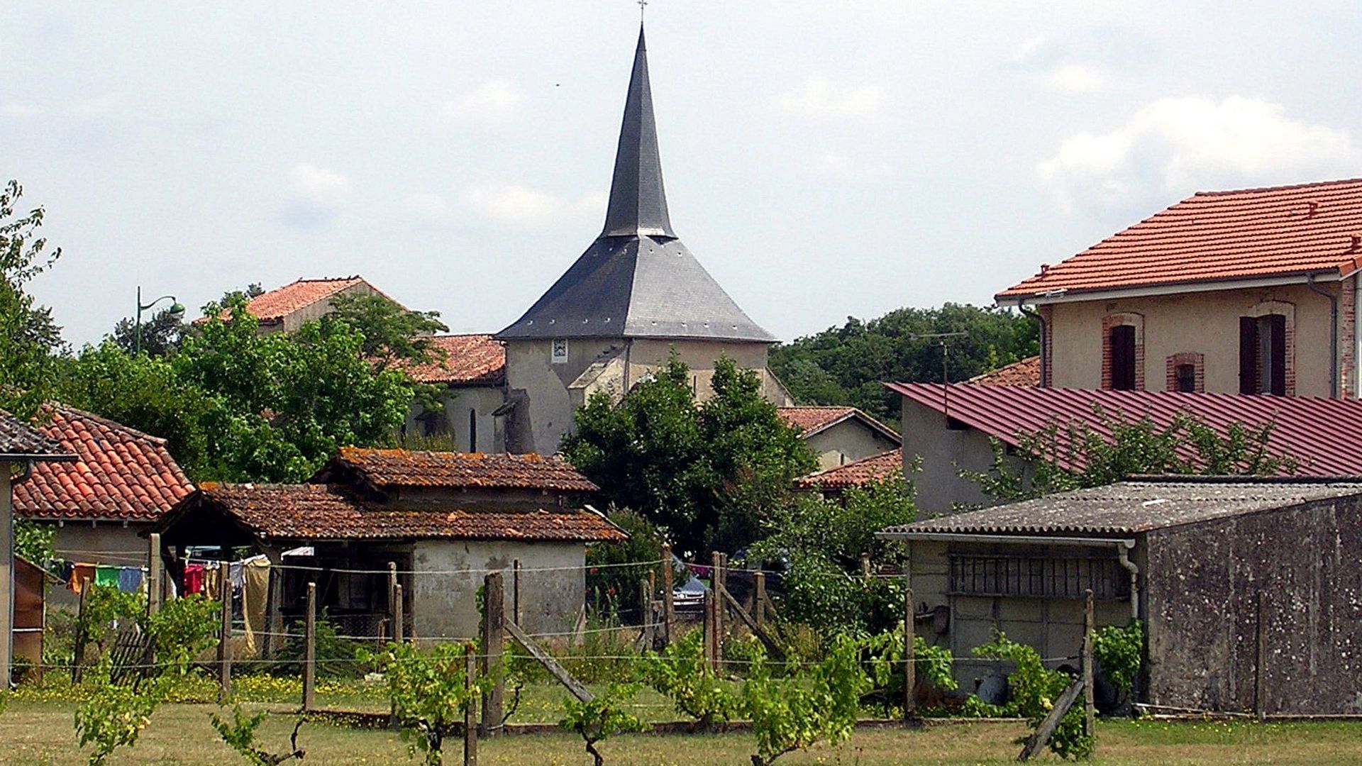 Vue de Saint-Paul-en-Born