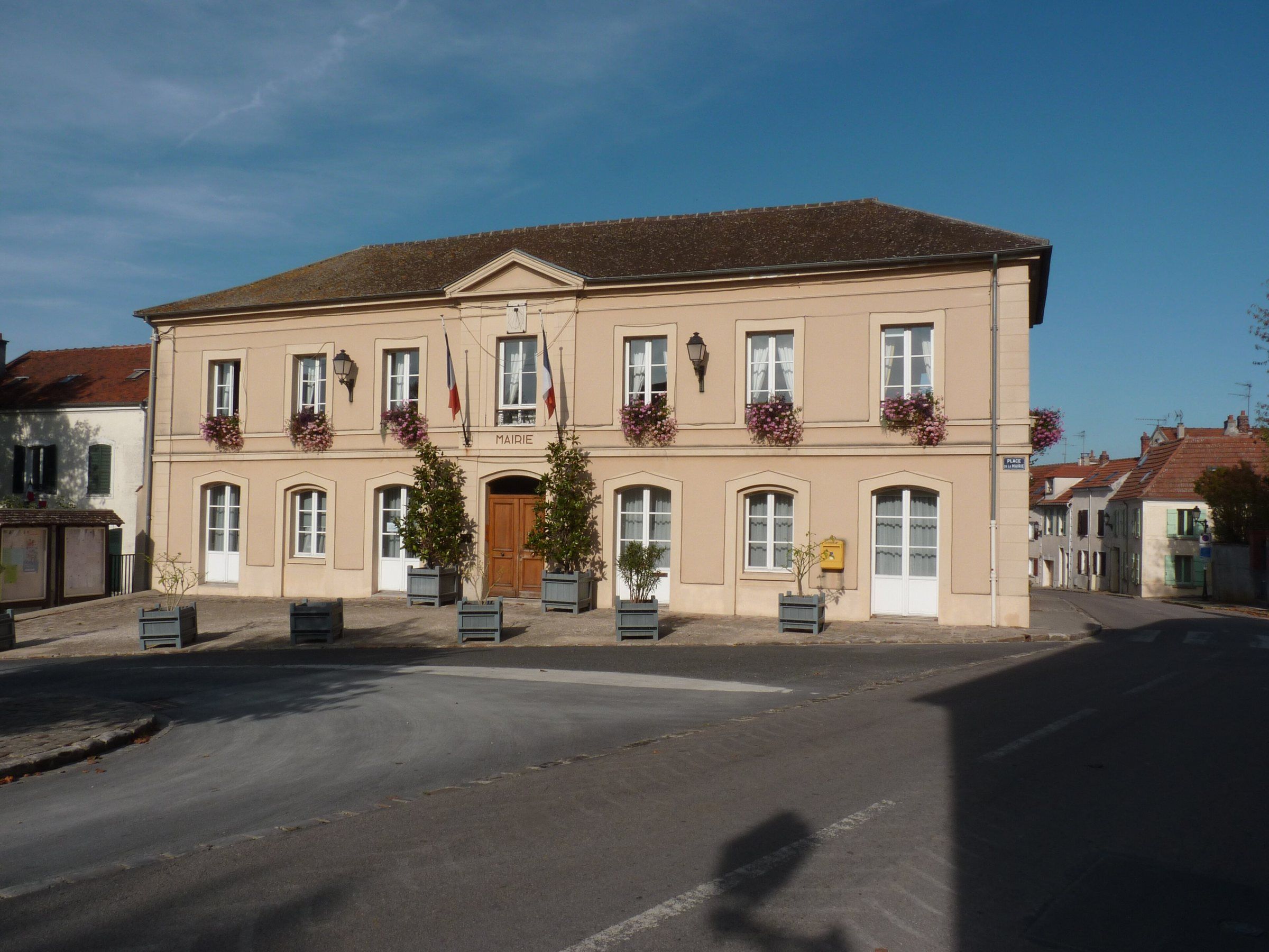 La mairie de Coupvray