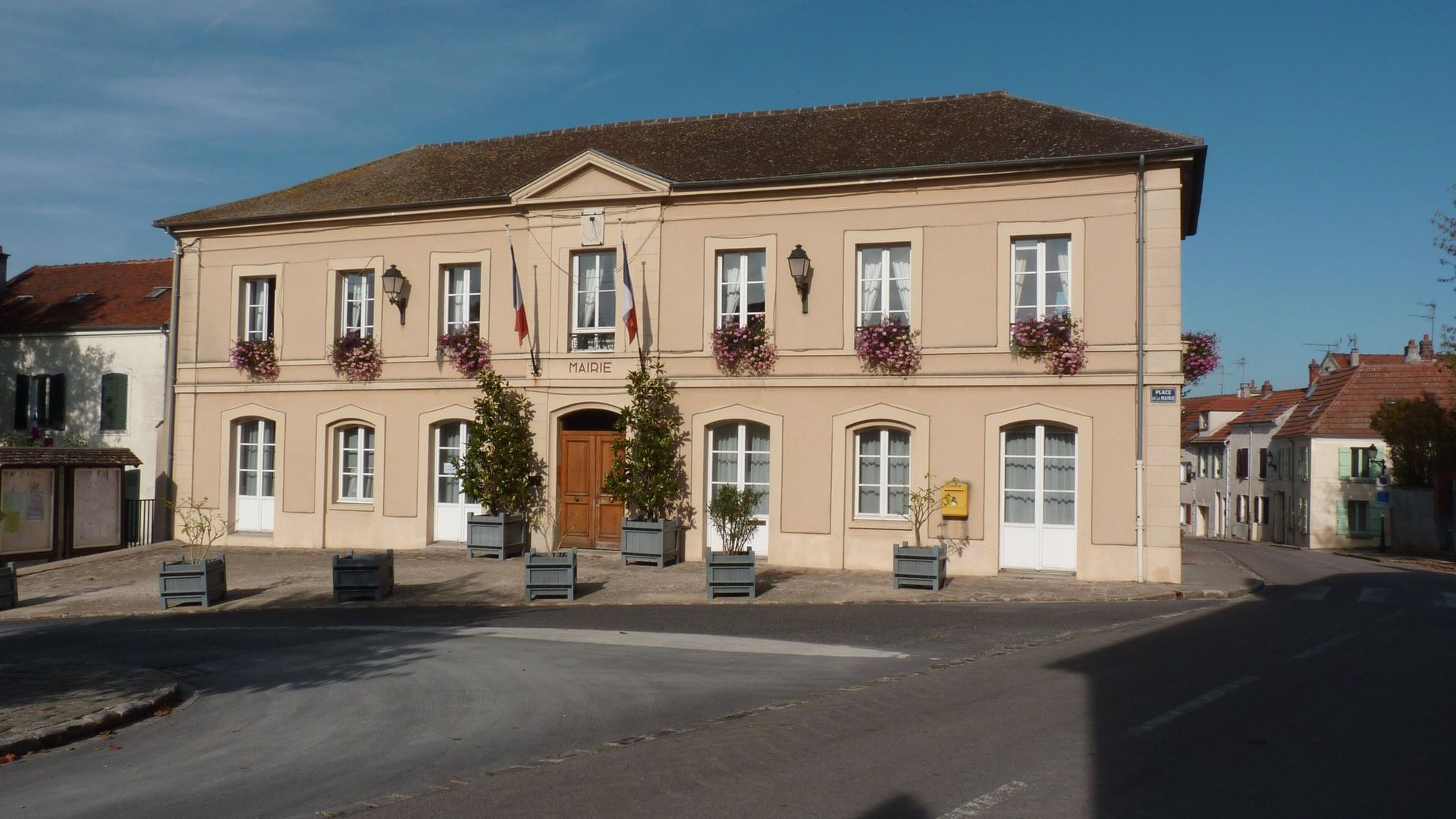 La mairie de Coupvray