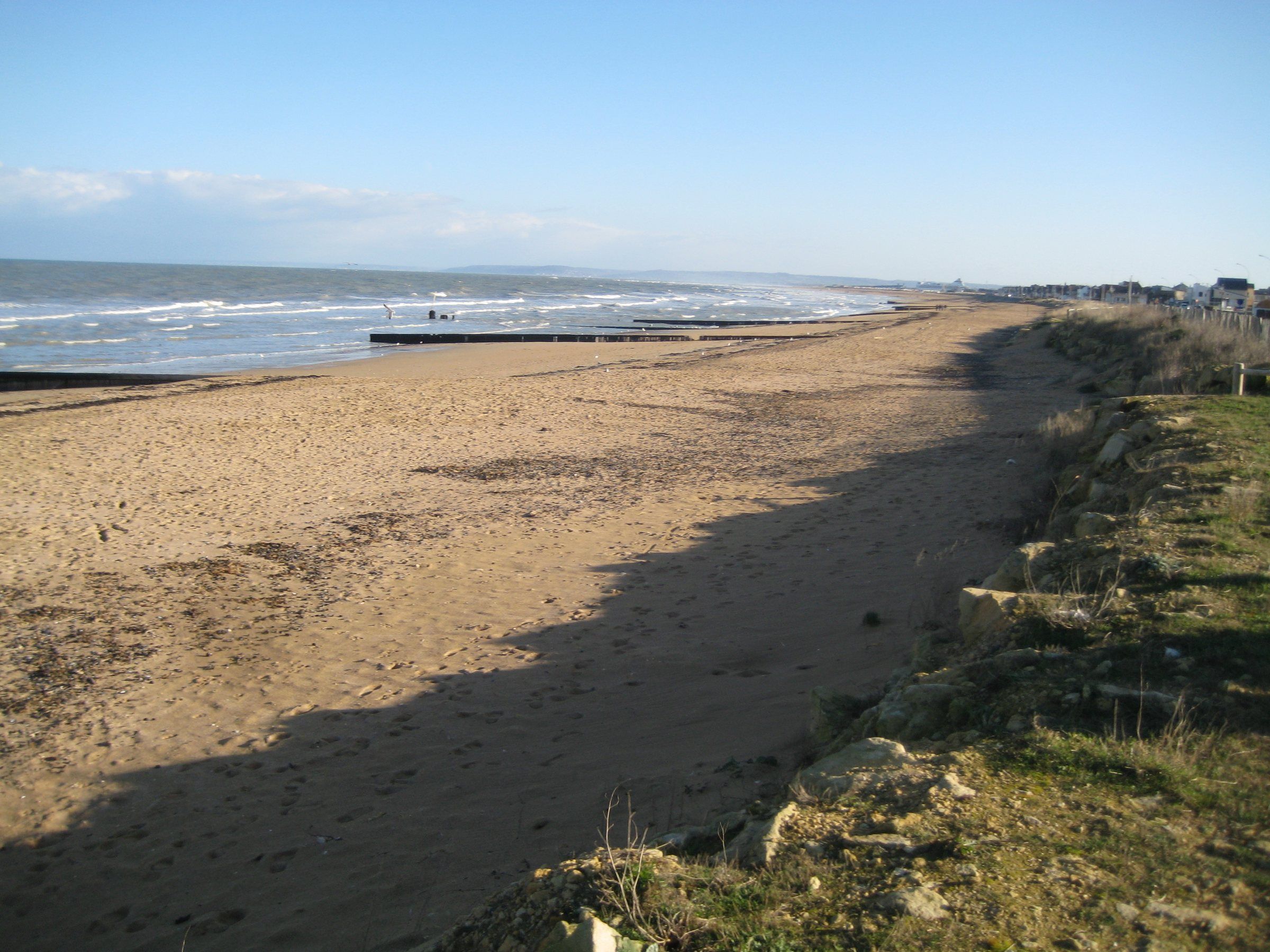 La plage de Colleville-Montgomery