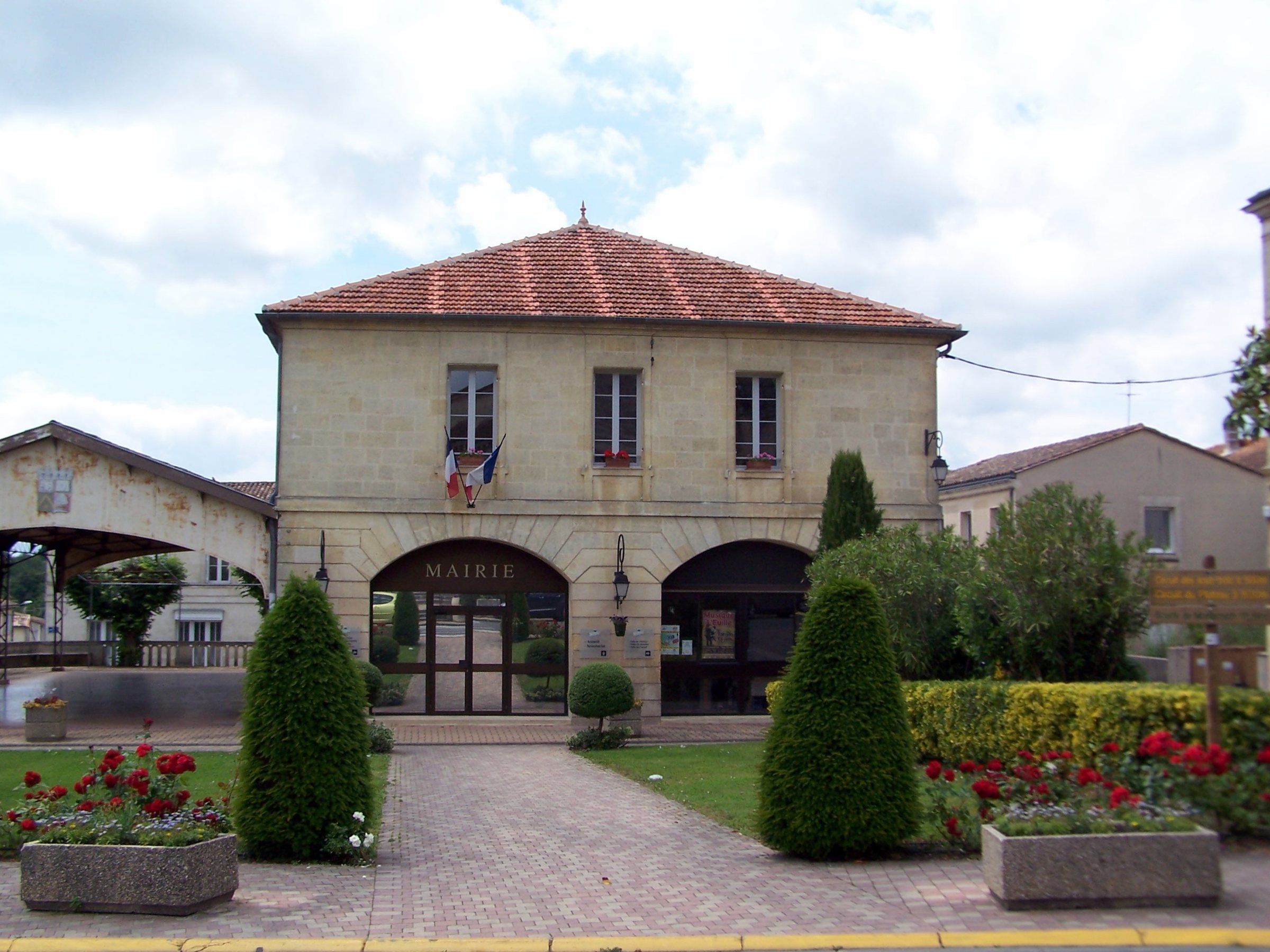 La mairie de Targon