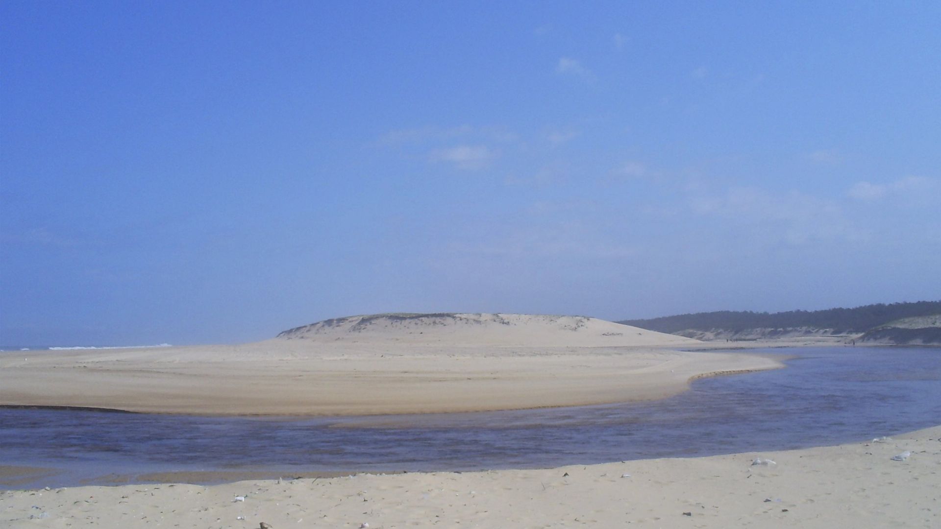 La plage de Moliets-et-Maa